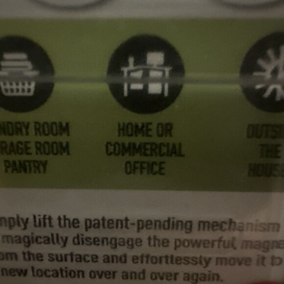 Gator Open Hook 45 Lbs Magnetic 4.5 Inch 11.4cm Mega Black 300037 {AA} - Picture 12 of 16